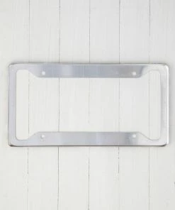 Natural Life License Plate Frame