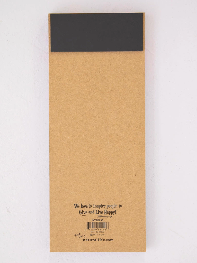 Natural Life Memo Pad 4 Natural Life Memo Pad