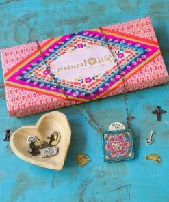 Natural Life Milagro Prayer Pocket Necklace 7 Natural Life Milagro Prayer Pocket Necklace