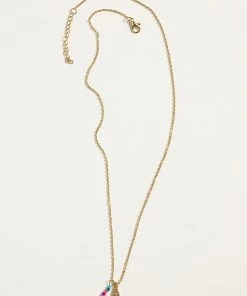 Natural Life Initial Charm Necklace Best Selling Gifts