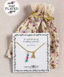 Deals Natural Life Store 11 Natural Life Initial Charm Necklace Best Selling Gifts