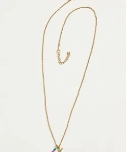 Natural Life Initial Charm Necklace Best Selling Gifts