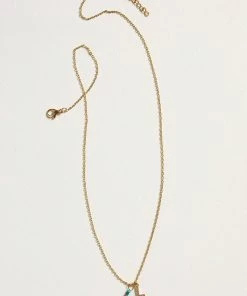 Natural Life Initial Charm Necklace Best Selling Gifts