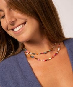 Natural Life ACCESSORIES Boho Beaded Necklace 14 Natural Life ACCESSORIES Boho Beaded Necklace