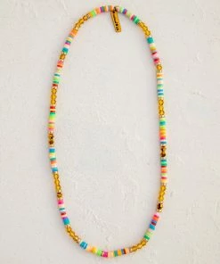 Natural Life SUMMER SHOP Beaded Disc Choker