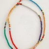 Natural Life Wooden Beaded Necklace