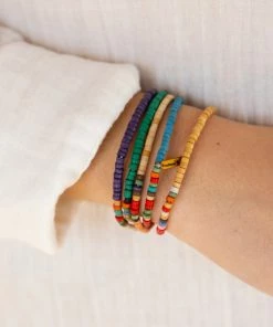 Natural Life Wooden Beaded Necklace