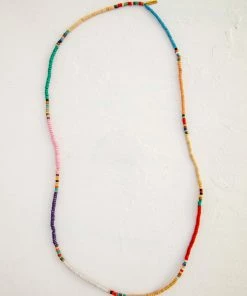 Natural Life Wooden Beaded Necklace