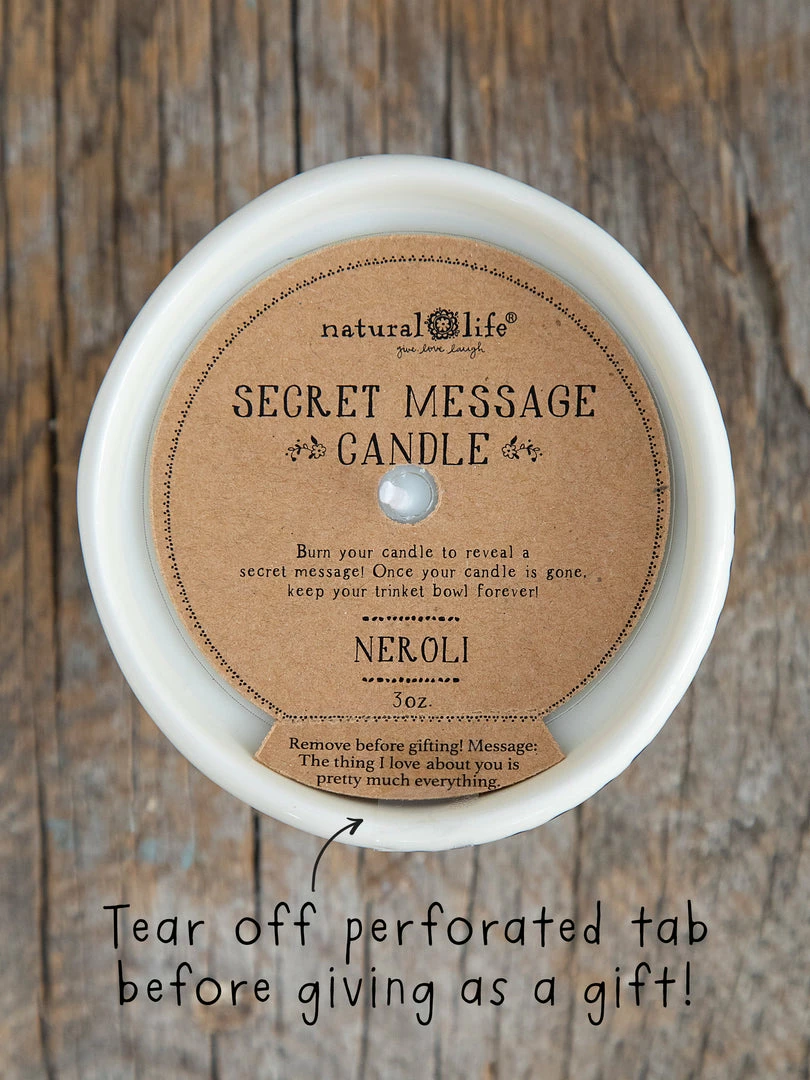Natural Life Secret Message Candle HOME & LIVING 32 Natural Life Secret Message Candle HOME & LIVING
