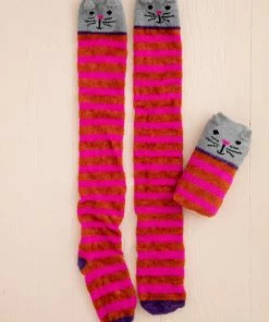 Natural Life Over-the-Knee Cozy Socks