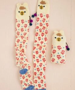 Natural Life Over-the-Knee Cozy Socks