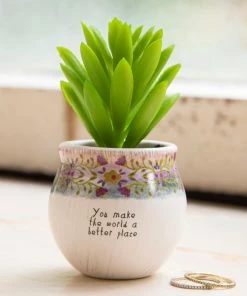 Deals Natural Life Store 24 Natural Life Mini Faux Succulent FUN & GIFTS