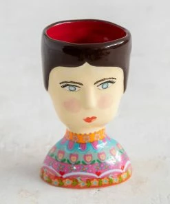 Natural Life Folk Lady Planter