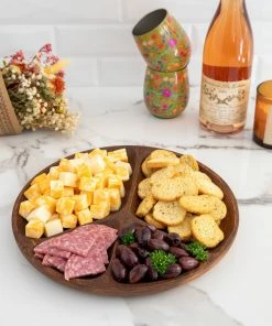 Natural Life Wooden Serving Platter 8 Natural Life Wooden Serving Platter