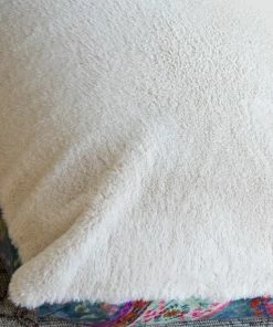 Natural Life Faux Fur Pillow Cover