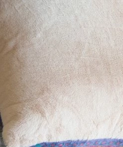 Natural Life Faux Fur Pillow Cover