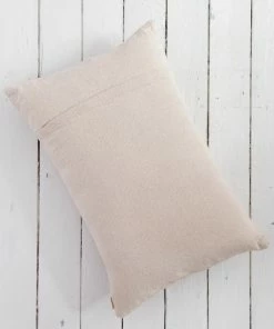 Natural Life Hand Embroidered Pillow NEW & TRENDING