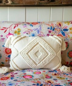 Natural Life HOME & LIVING Diamond Tufted Lumbar Pillow