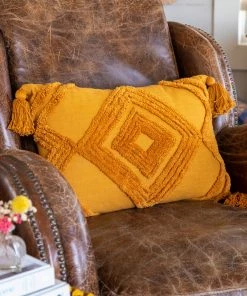 Natural Life HOME & LIVING Diamond Tufted Lumbar Pillow