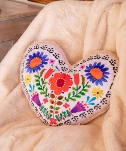 Natural Life Back To Campus Faux Fur Heart Pillow 13 Natural Life Back To Campus Faux Fur Heart Pillow