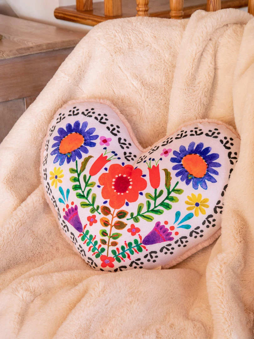 Natural Life Back To Campus Faux Fur Heart Pillow 5 Natural Life Back To Campus Faux Fur Heart Pillow