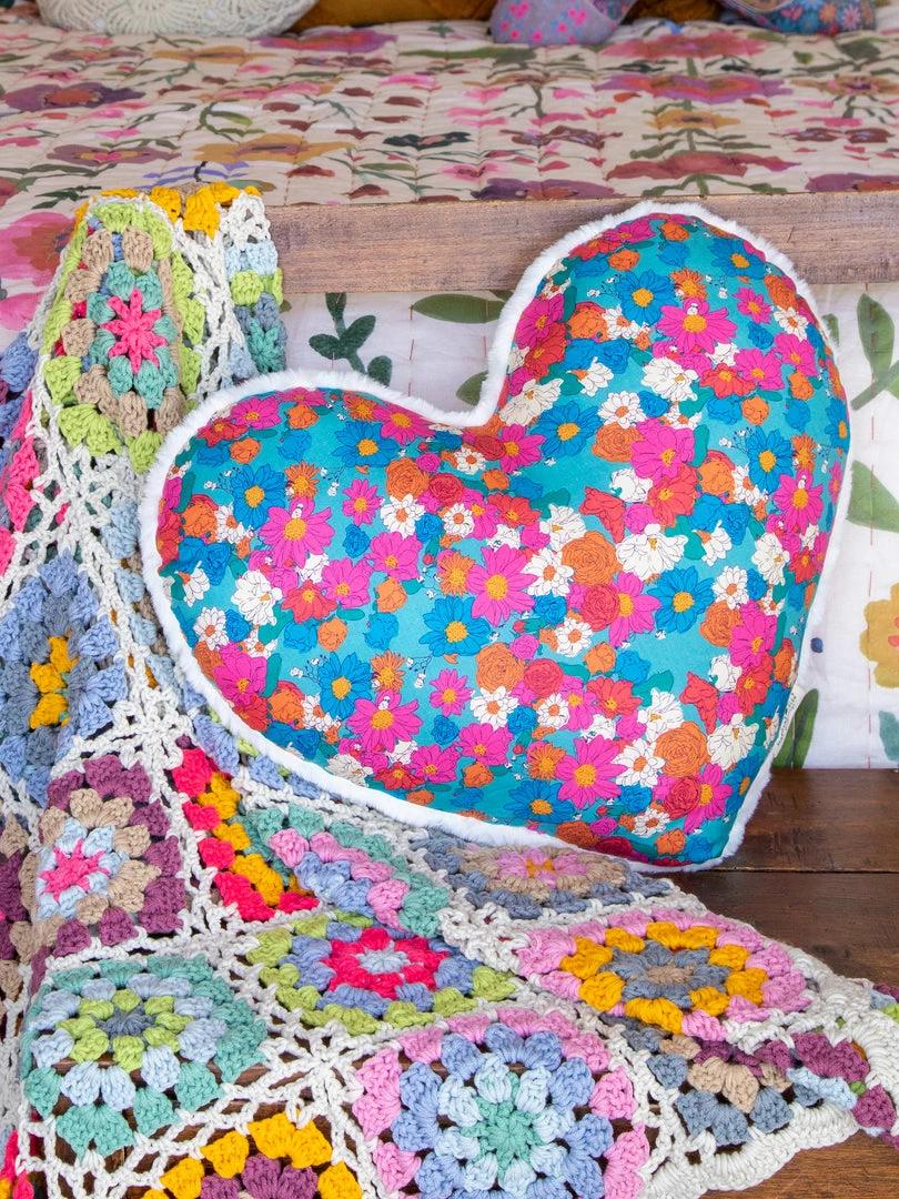 Natural Life Back To Campus Faux Fur Heart Pillow 11 Natural Life Back To Campus Faux Fur Heart Pillow