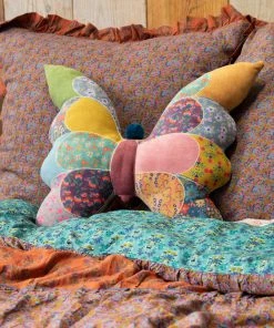 Natural Life Whimsy Patchwork Pillow Back To Campus