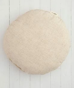 Natural Life Crochet Pillow