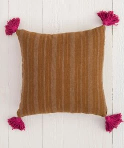 Natural Life Back To Campus Tesoro Embroidered Pillow