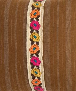 Natural Life Back To Campus Tesoro Embroidered Pillow