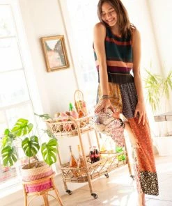 Natural Life CLOTHES Mimi Mixed Print Pant