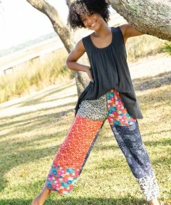 Natural Life CLOTHES Mimi Mixed Print Pant