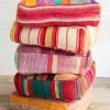 Natural Life Back To Campus Vintage Peruvian Pouf