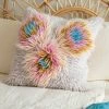 Natural Life Ziggy Shag Pillow Back To Campus