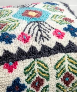 Natural Life Shaggy Wool Pouf 19 Natural Life Shaggy Wool Pouf