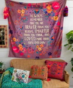 Natural Life Back To Campus Tapestry Blanket 47 Natural Life Back To Campus Tapestry Blanket