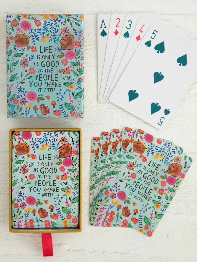 Natural Life Playing Cards Back To Campus 4 Natural Life Playing Cards Back To Campus