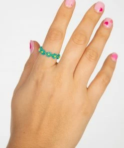 Natural Life Beaded Daisy Ring 15 Natural Life Beaded Daisy Ring