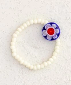 Natural Life Millefiori Bead Ring SUMMER SHOP 10 Natural Life Millefiori Bead Ring SUMMER SHOP