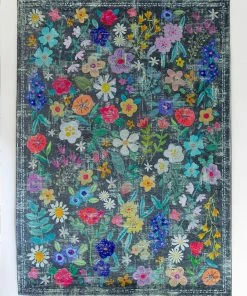 Natural Life Wildflower Chenille Rug