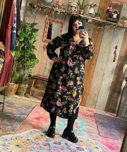 Natural Life CLOTHES Rowan Side Slit Midi Dress 25 Natural Life CLOTHES Rowan Side Slit Midi Dress