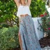 Natural Life Ginger Side Slit Maxi Skirt 1 Natural Life Ginger Side Slit Maxi Skirt