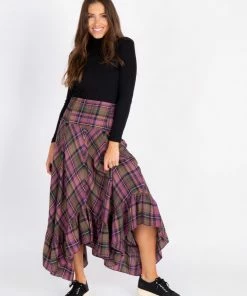 Natural Life Feelin' Alive Midi Skirt Back In Stock