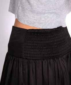 Natural Life NEW & TRENDING Satin Hanna Maxi Skirt