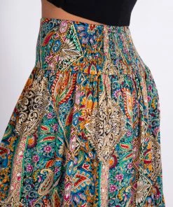 Natural Life Printed Satin Hanna Maxi Skirt NEW & TRENDING 16 Natural Life Printed Satin Hanna Maxi Skirt NEW & TRENDING