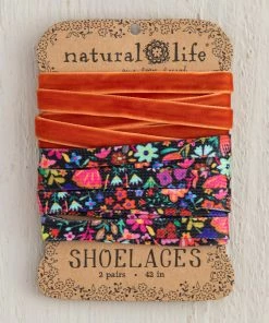 Natural Life Set Of 2 Shoelaces NEW & TRENDING