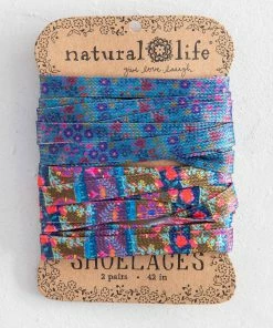 Natural Life Set Of 2 Shoelaces NEW & TRENDING