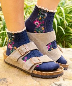 Natural Life Floral Ankle Sock Set Back To Campus