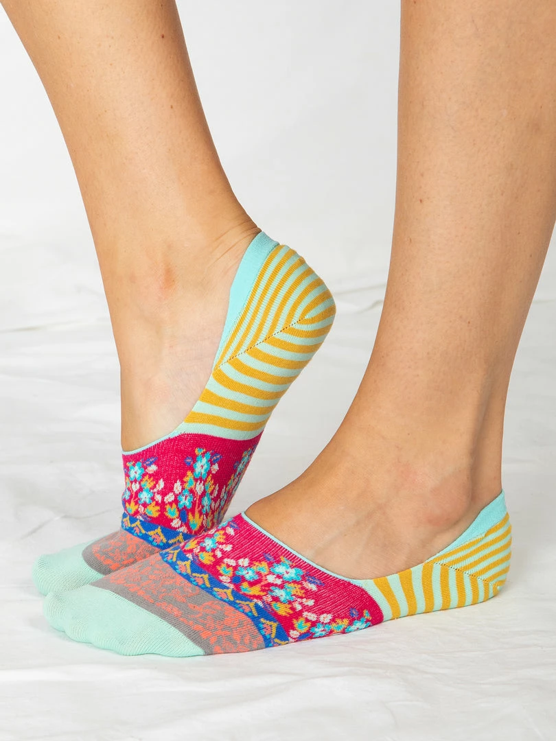 Natural Life Back To Campus No Show Sock Set 5 Natural Life Back To Campus No Show Sock Set