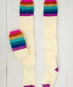 Natural Life Over-the-Knee Cozy Socks